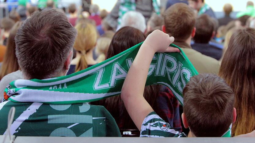 Eurolyga: „Žalgiris“ – „Panathinaikos“ 64:58