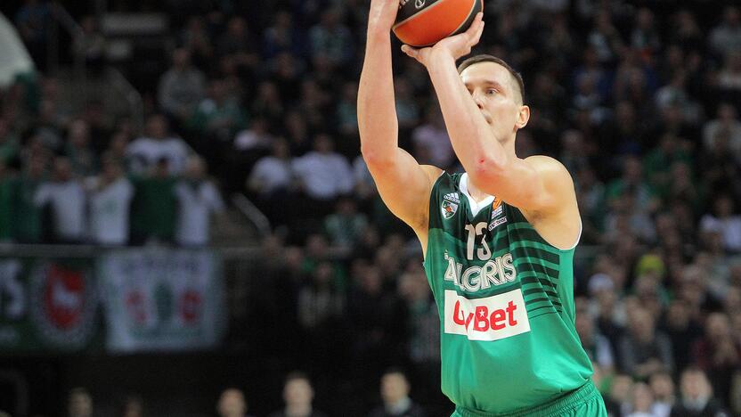 Eurolyga: „Žalgiris“ – „Panathinaikos“ 64:58