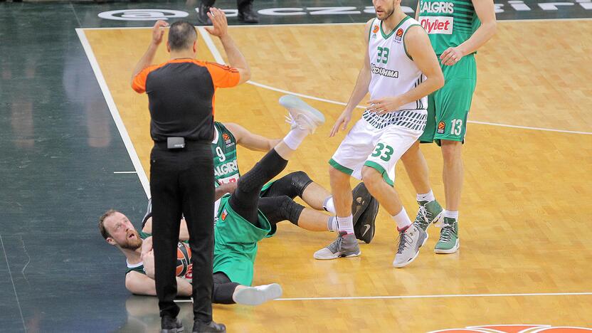 Eurolyga: „Žalgiris“ – „Panathinaikos“ 64:58