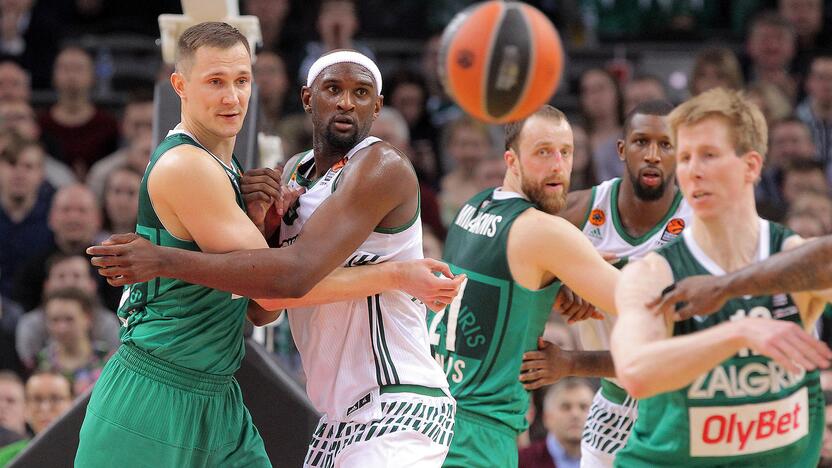 Eurolyga: „Žalgiris“ – „Panathinaikos“ 64:58