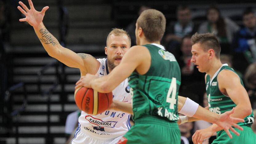 LKL: „Žalgiris“ – „Neptūnas“ 77:67