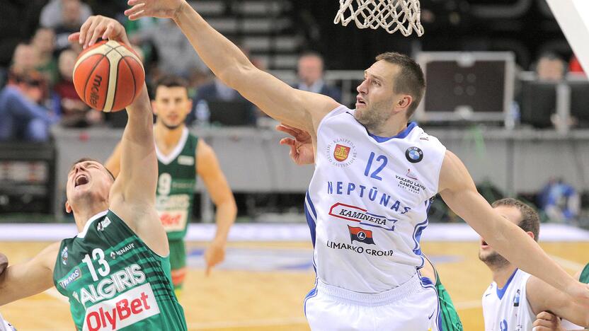 LKL: „Žalgiris“ – „Neptūnas“ 77:67