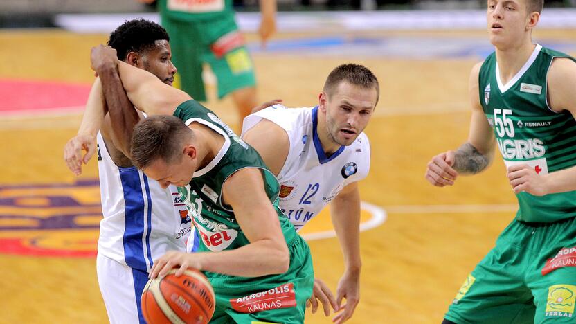 LKL: „Žalgiris“ – „Neptūnas“ 77:67