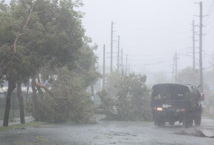 Uraganas „Irma“ Karibų regione