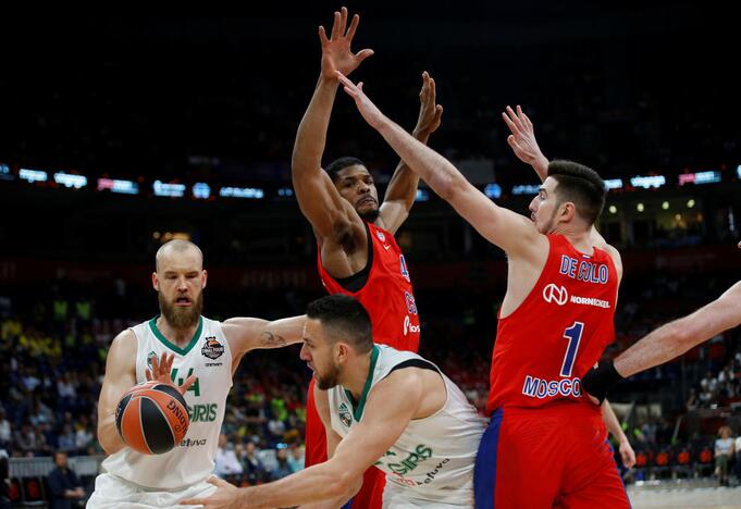 Eurolyga: „Žalgiris“ - CSKA 79:77