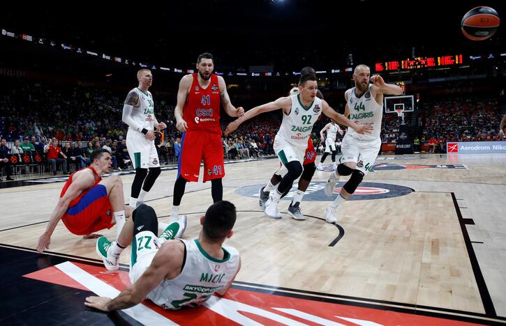 Eurolyga: „Žalgiris“ - CSKA 79:77