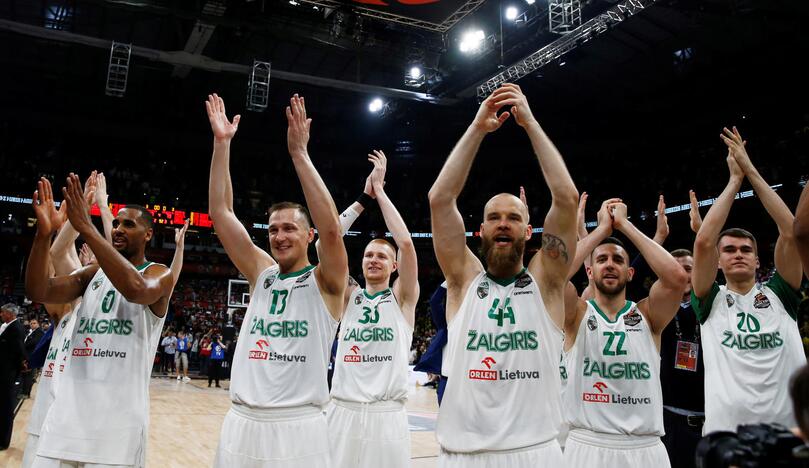 Eurolyga: „Žalgiris“ - CSKA 79:77