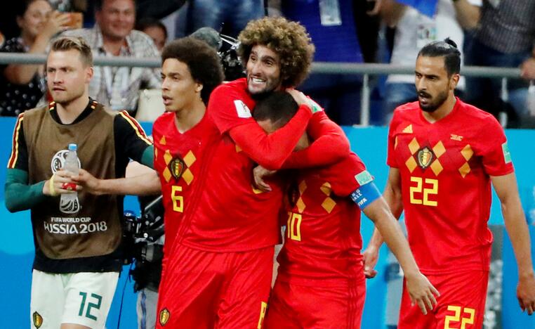 Pasaulio futbolo čempionato aštuntfinalis: Belgija – Japonija