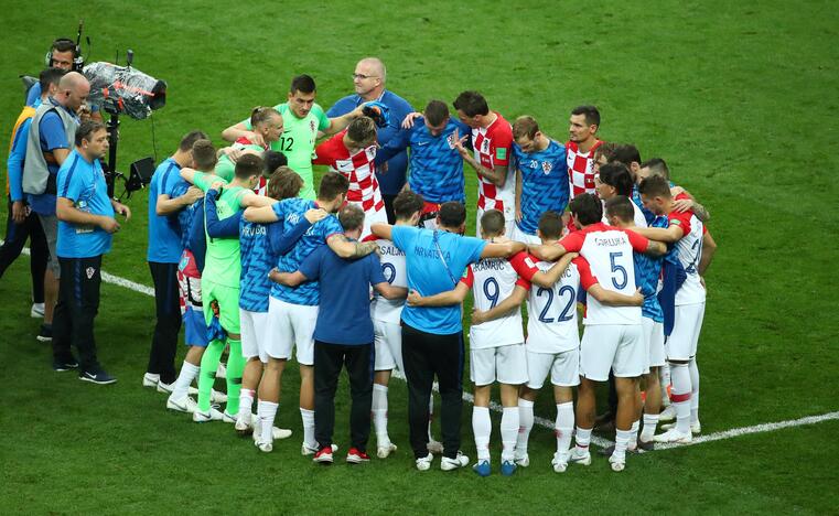 Pasaulio futbolo čempionato finalas: Prancūzija – Kroatija