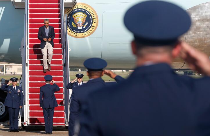 Rusijos agresyvūs žingsniai temdo B. Obamos patikinimus Baltijos šalims