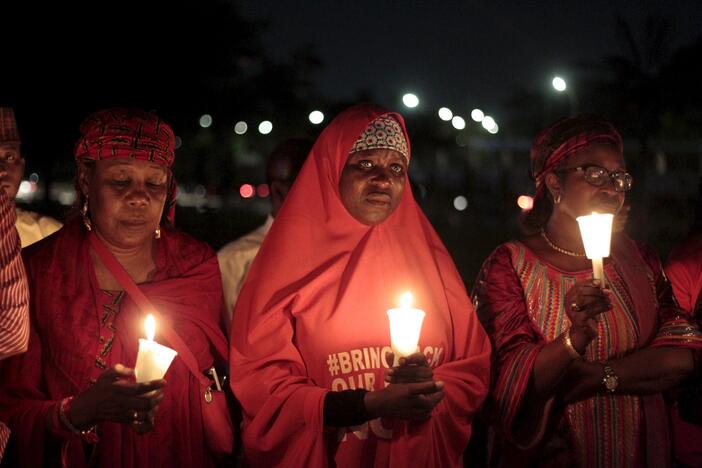 Nuo „Boko Haram“ kovotojų įvykdyto mokinukių pagrobimo – jau 500 dienų