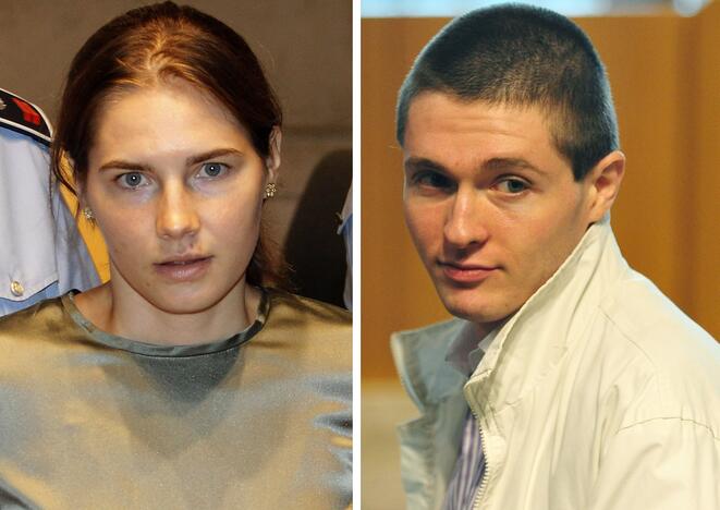 Amanda Knox ir Raffaele Sollecito