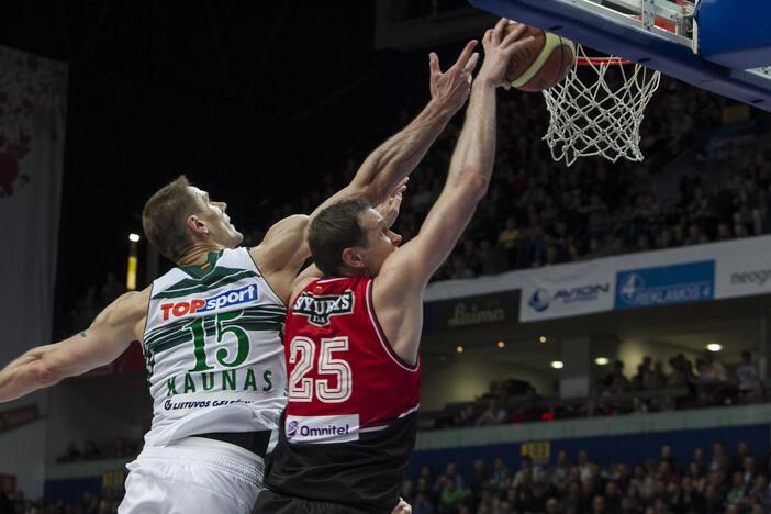 V. Garasto taurė: „Lietuvos rytas“ neatlaikė „Žalgirio“ spaudimo – 66:70