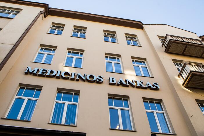 Medicinos banko pelnas šiemet išaugo 33 proc. 