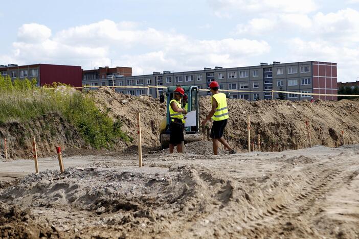 Apžiūrėjo tvarkomą Sąjūdžio parką