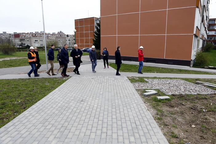 Valdininkai apžiūrėjo Sąjūdžio parką