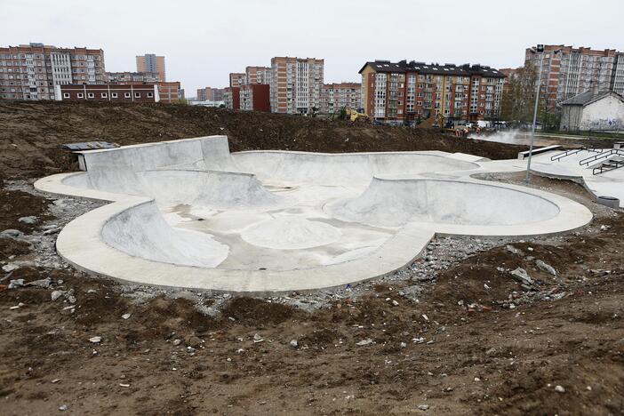 Valdininkai apžiūrėjo Sąjūdžio parką