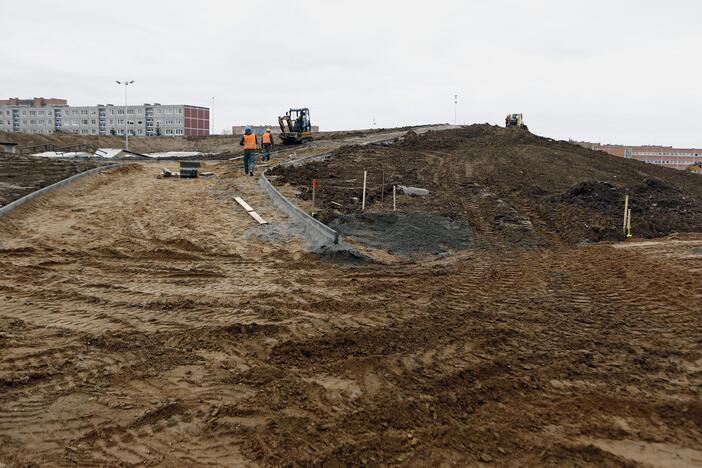 Valdininkai apžiūrėjo Sąjūdžio parką