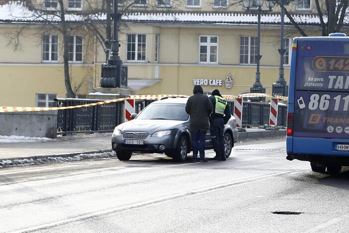 Policijos reidas senamiestyje