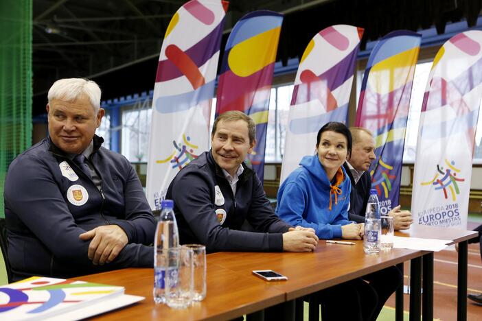 Sporto metų pristatymo spaudos konferencija