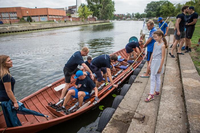 "Drakonų" laivų lenktynės 2018