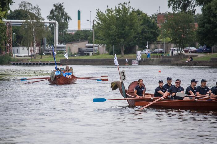 "Drakonų" laivų lenktynės 2018