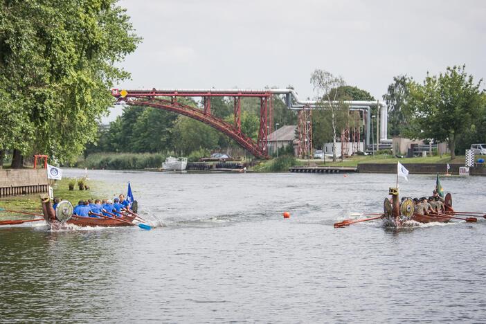 "Drakonų" laivų lenktynės 2018