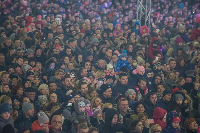 Klaipėdos Kalėdų eglės įžiebimas