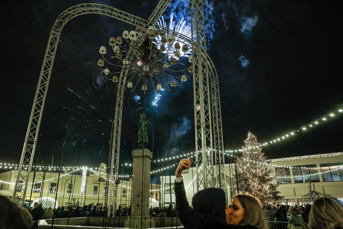 Naujametinis fejerverkas Klaipėdoje 2019