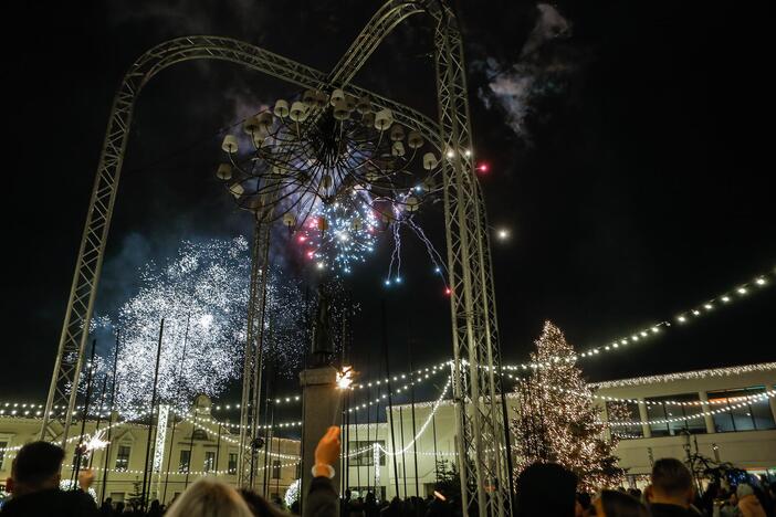 Naujametinis fejerverkas Klaipėdoje 2019