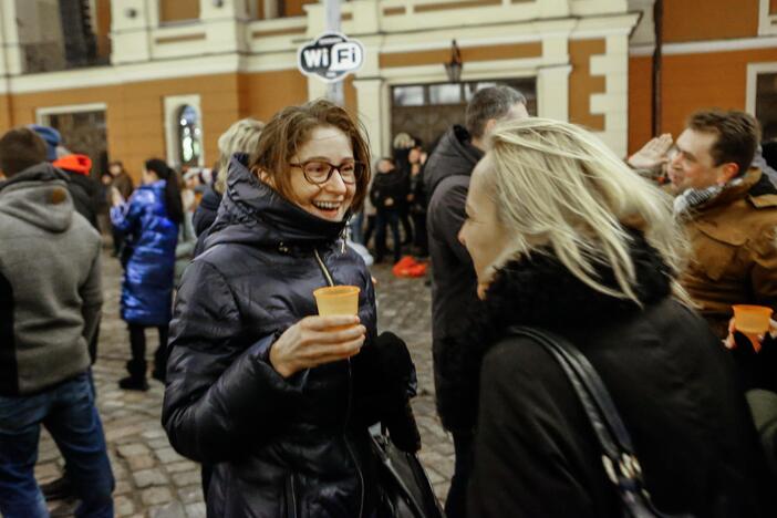 Naujametinis fejerverkas Klaipėdoje 2019