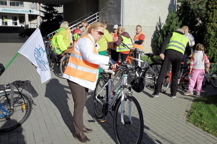 Širdies dieną Klaipėdoje – žygis dviračiais