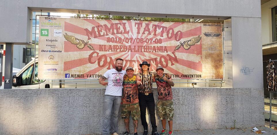 Memel Tattoo festivalio svečiai