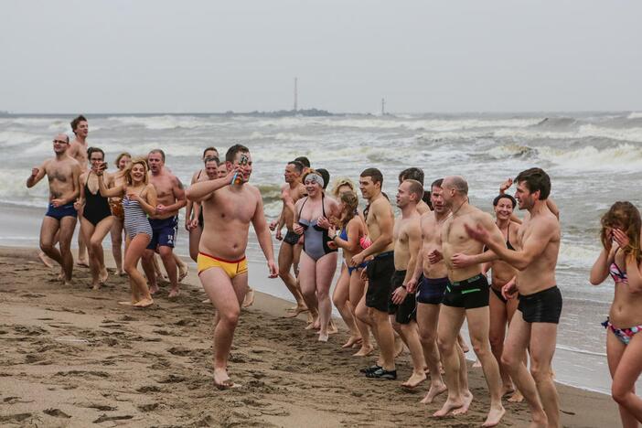 Maudynės jūroje 2017 metų rytą