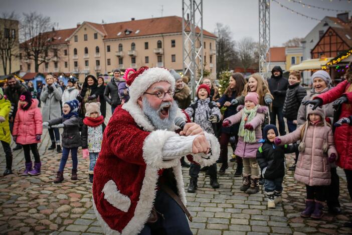 Šeimų popietė su Kalėdų Seneliu