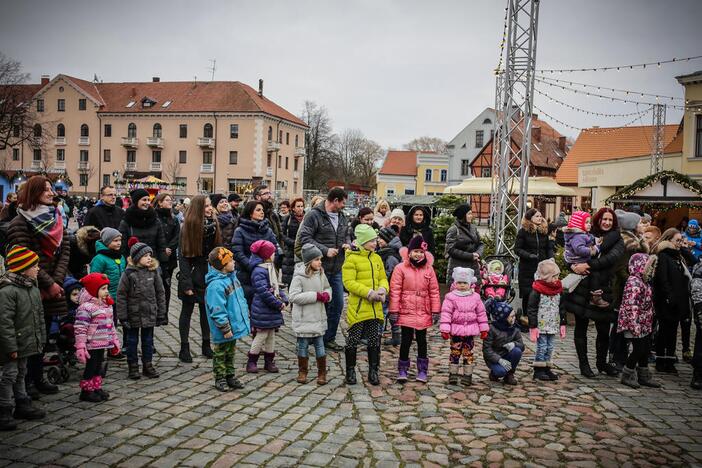 Šeimų popietė su Kalėdų Seneliu