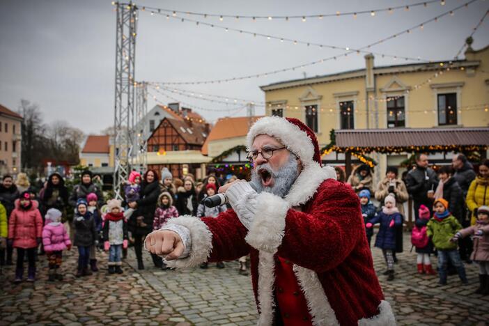 Šeimų popietė su Kalėdų Seneliu