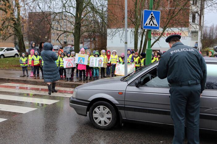 Akcija „Vairuotojau, saugok mane – aš mažas“