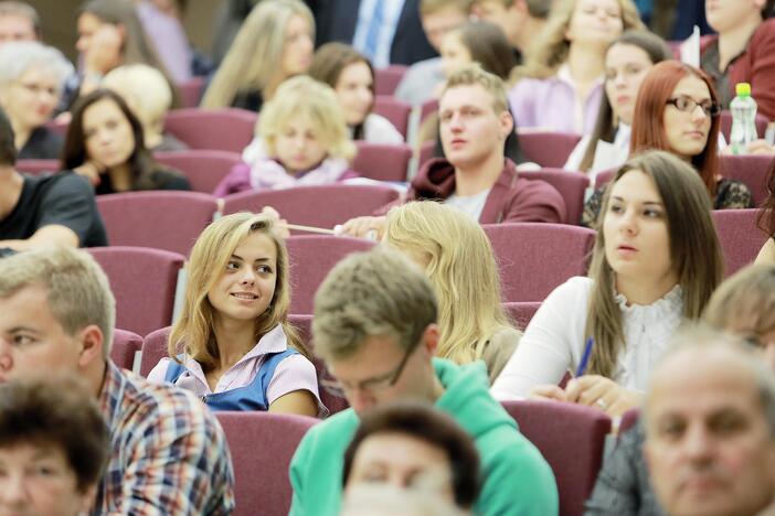 Klaipėdos universitetas pasveikino studentus