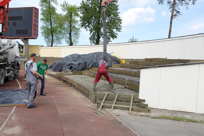 Klaipėdos stadiono remontas – pagal planą