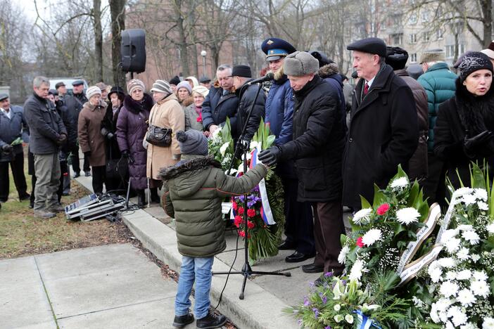 Veteranai minėjo raudonosios armijos įžengimo į Klaipėdą metinės