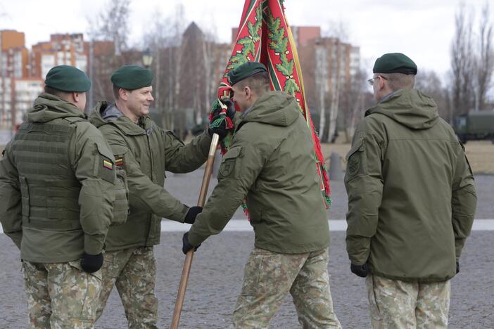 Uostamiestyje – vadų pasikeitimo ceremonija