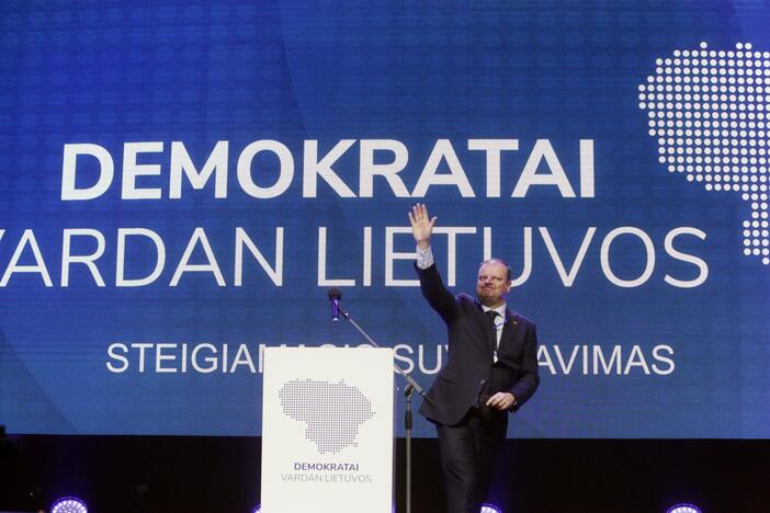 Demokratų sąjungai „Vardan Lietuvos“ vadovaus S. Skvernelis