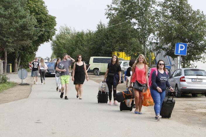 Karklėje – festivalininkų apgultis