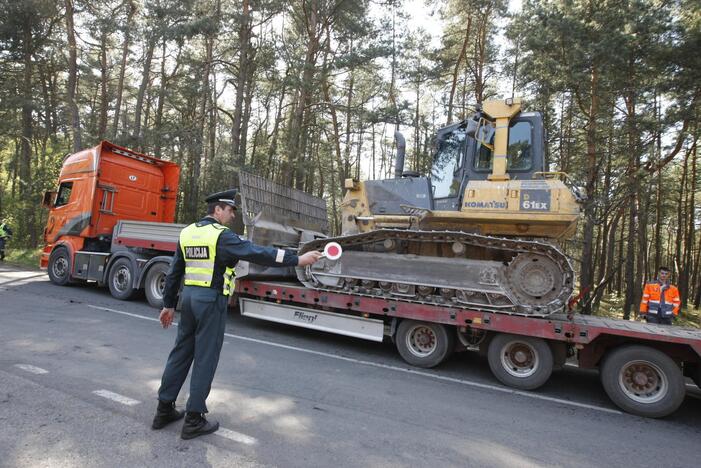 Kuršių nerijos gaisrą sutramdė gausios ugniagesių ir kariškių pajėgos