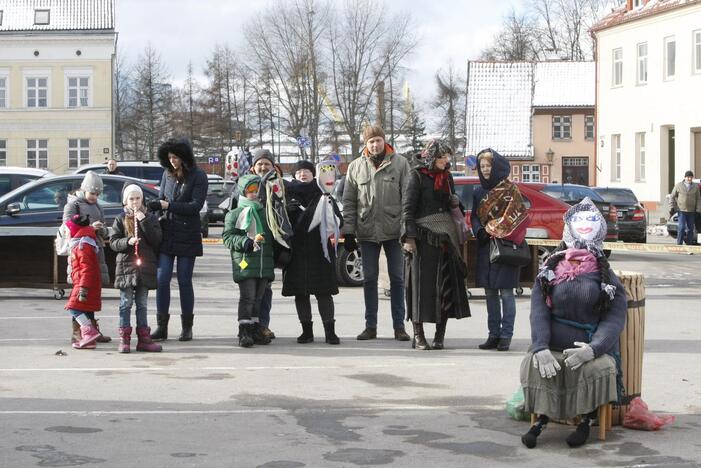 Žiemos varymo jomarkas Klaipėdos Turgaus aikštėje