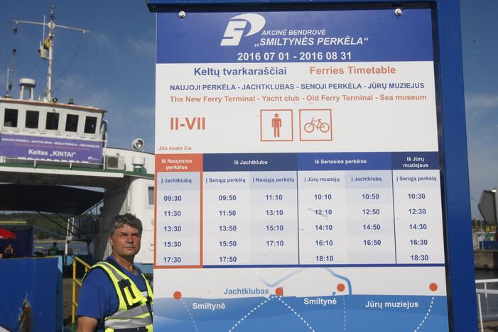 „Smiltynės perkėla“ atidaro dar vieną maršrutą