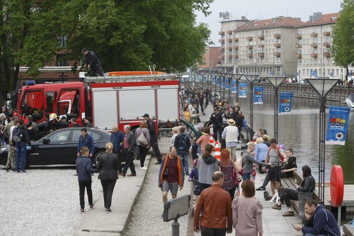 Laivų parade - pramogų vajus