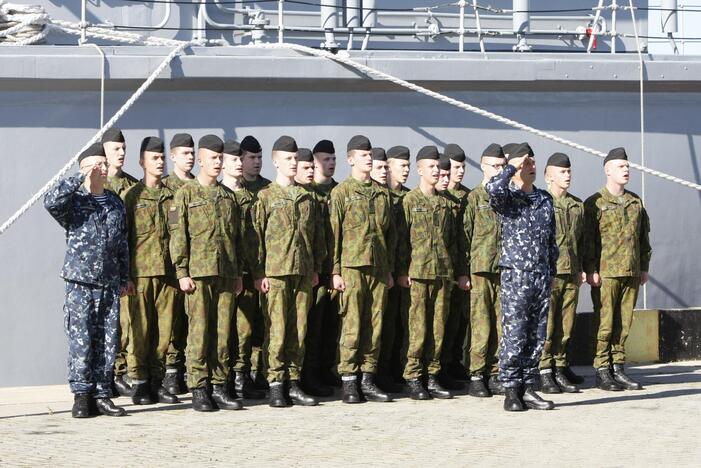 Šauktinių karių išlydėjimo į atsargą ceremonija