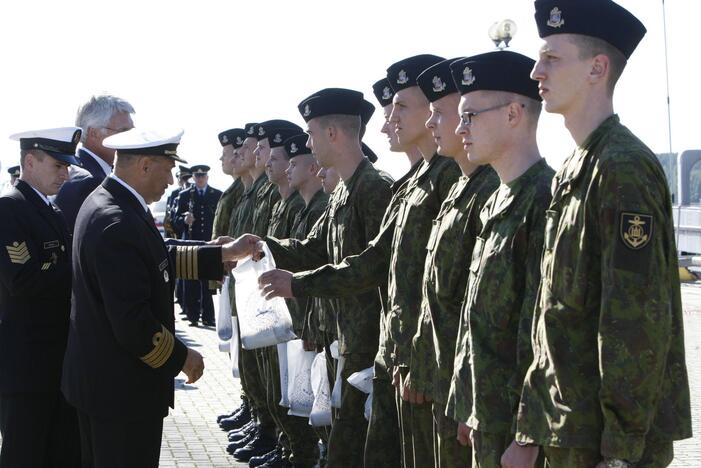 Šauktinių karių išlydėjimo į atsargą ceremonija